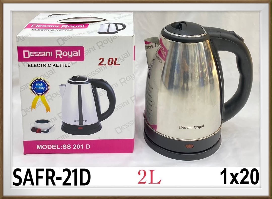 کتری برقی استیل دسینی مدل SAFR-21D